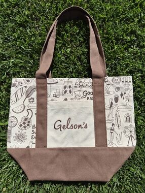 Gelson's Mini Summer Print Canvas Bag
